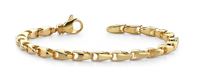 Open Teardrop Link Bracelet