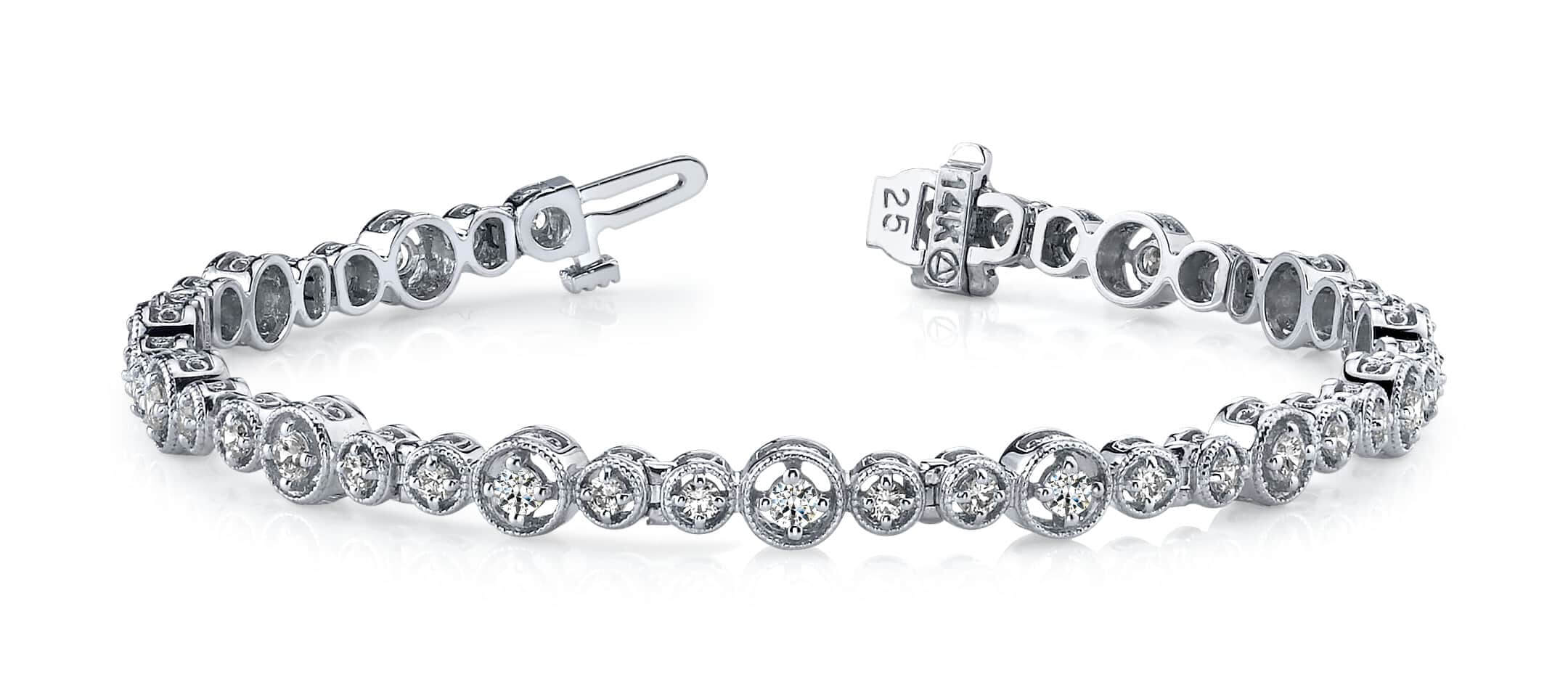 Predha Ruby American Diamond Bracelet – AG'S
