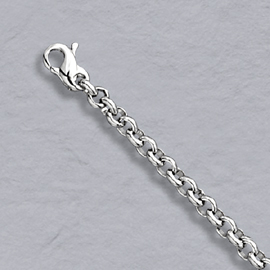 14k Yellow Gold Paperclip Link Chain Necklace – 16 Inch, 3 Grams, 3.3mm Wide