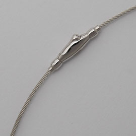 14K White Gold Cablewire Chains