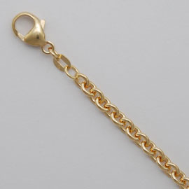 14K Yellow Gold Cable Chains