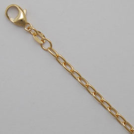 14K Yellow Gold Open Links Chains
