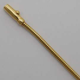 14K Yellow Gold Snake Chains