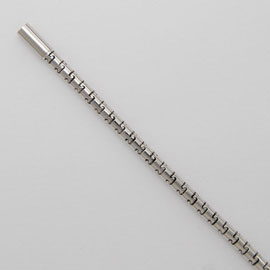 18K White Gold Puzzle Chains