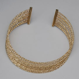 14K Sparkle Bangles