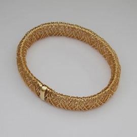 14K Wire Wrapped Bangles