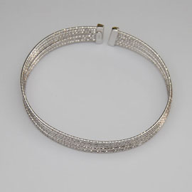 18K Sparkle Bangles