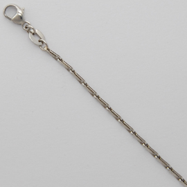 Platinum Barley Corn Chains