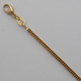 18K Yellow Gold Fox Tail Chains