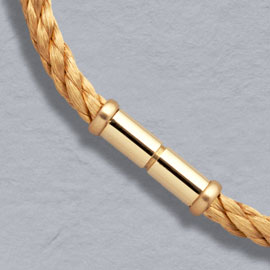 18K Yellow Gold Velvet Cascade Chains