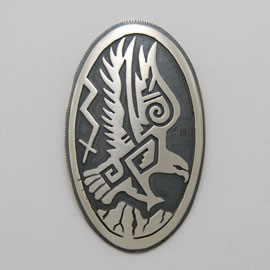 Sterling Silver Hopi Pendants