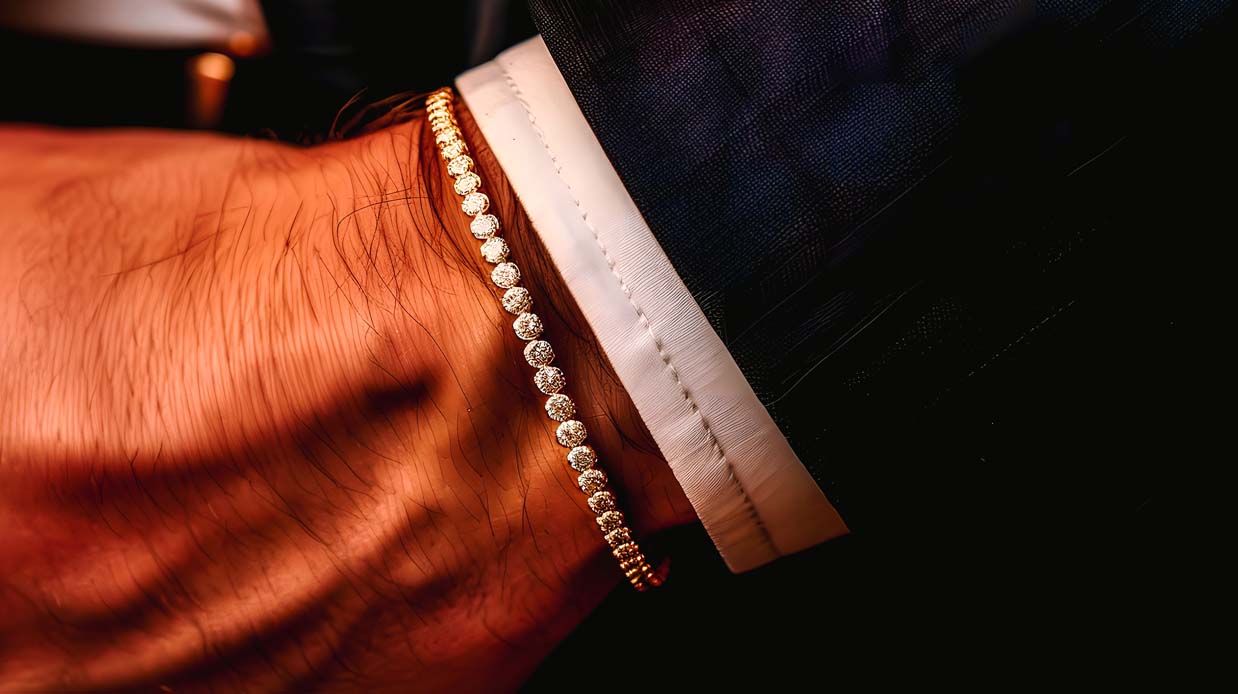 Mens Diamond Bracelets