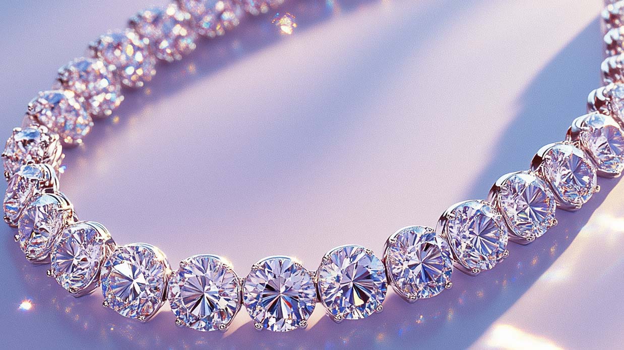 Diamond Tennis Necklaces