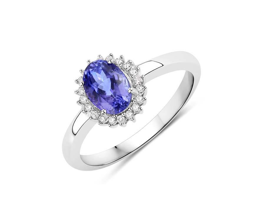 Sterling Silver Tanzanite Rings