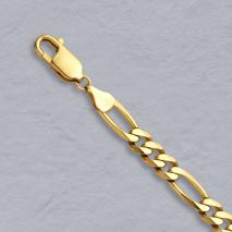 14K Yellow Gold Figaro Chain 5.3mm