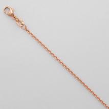 14K Rose Gold Round Cable 1.8mm Chain