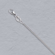 14K White Gold Franco Chain 1.0mm