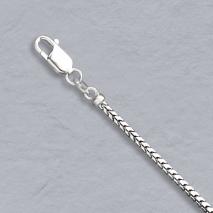 14K White Gold Franco 2.0mm Chain