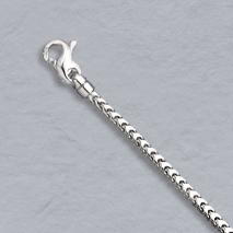 14K White Gold Franco Chain 2.4mm