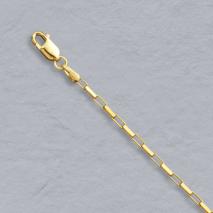 14K Yellow Gold Paperchain 1.4mm