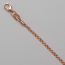 14K Rose Gold Cable 025, 2 Strand Chain