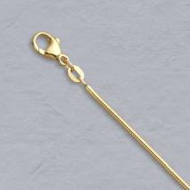 18K Yellow Gold Boa Snake Chain 1.6mm