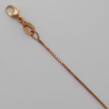 18K Rose Gold Octava Box 0.7mm Chain