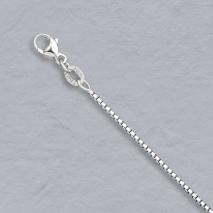 18K White Gold Octava 1.0mm Chain