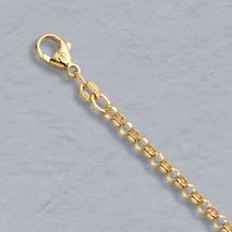 18K Yellow Gold Rolo Chain 3.0mm