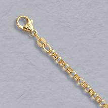 18K Yellow Gold Rolo Chain 3.0mm