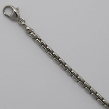 Platinum/950 Venetian Box Chain 2.7mm