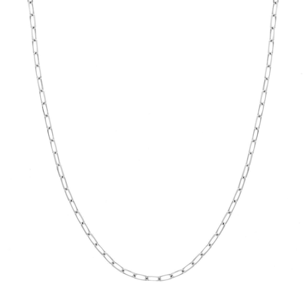 4mm Paper Clip Chain with Lobster Lock CMID-MZ002361