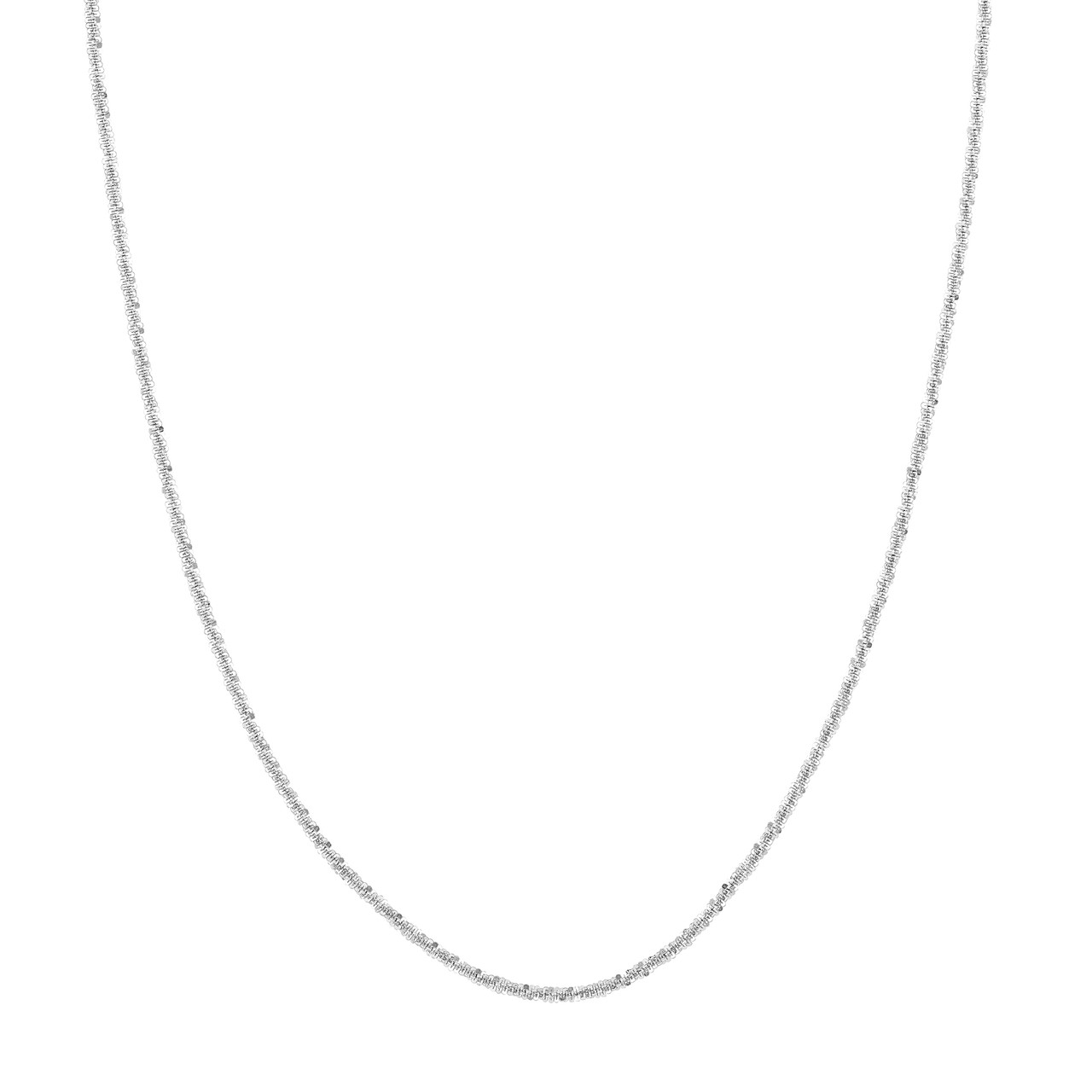 Sterling Silver 2.25mm Sparkle Chain with Lobster Lock