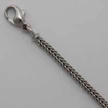 Platinum/950 Handmade Foxtail Chain 2.6mm