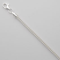 Sterling Silver Bead 4 Strand Chain3.4mm