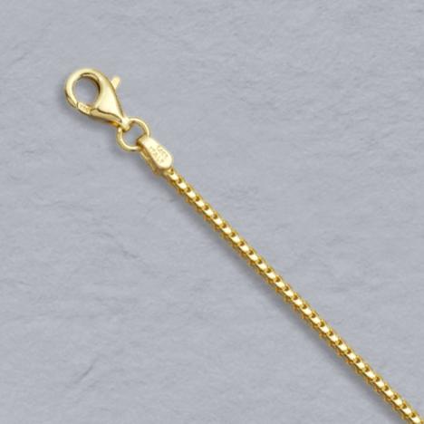 7-Inch 14K Yellow Gold Franco Chain 1.5mm