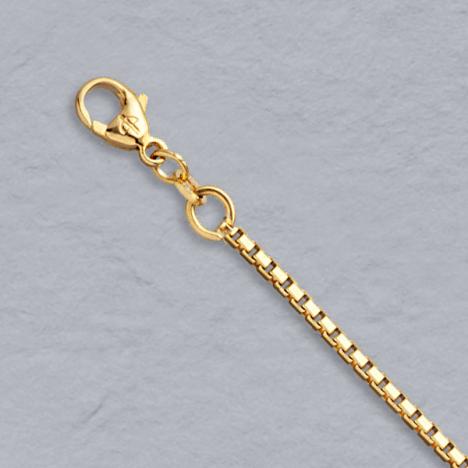 7-Inch 14K Yellow Gold Octava Chain 1.7mm