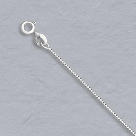 16-Inch 14K White Gold Octava Chain 0.7mm