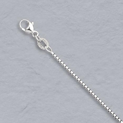 16-Inch 14K White Gold Octava Chain 1.0mm