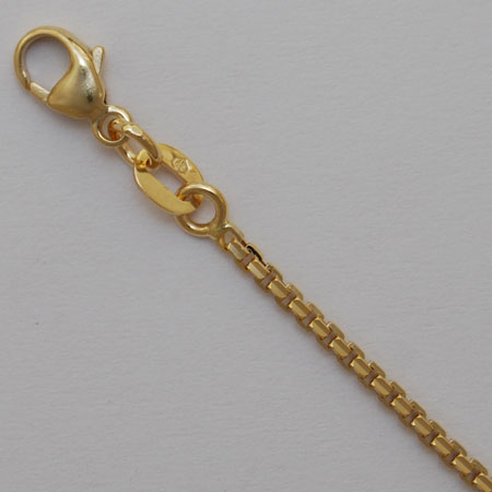 16-Inch 14K Yellow Gold Concave Octava 1.4mm
