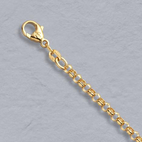 16-Inch 14K Yellow Gold Rolo Chain 3.0mm