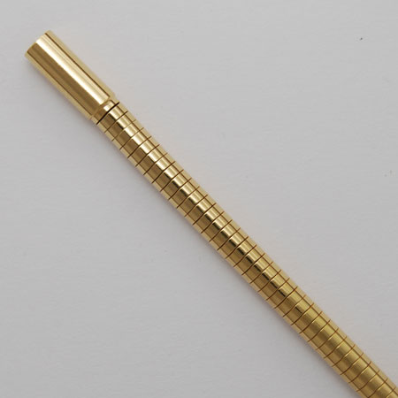 20-Inch 18K Yellow Gold Boa Snake 4.1mm Chain, Bayonet Clasp