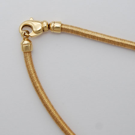 20-Inch 18K Yellow Gold Cocoon 3.5mm Chain, Lobster Clasp