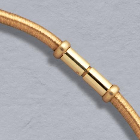 18-Inch 18K Yellow Gold Cocoon 4.4mm Chain, Bayonet Clasp