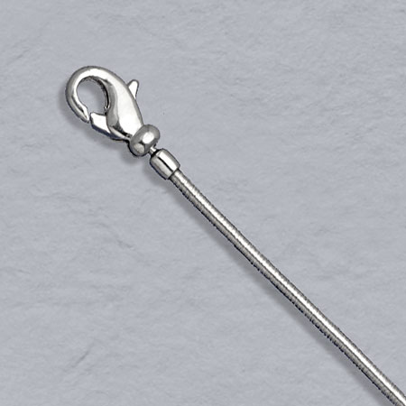 18-Inch Platinum Cocoon Chain 1.9mm