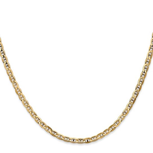 Men's 14K Yellow Gold Anchor Chains