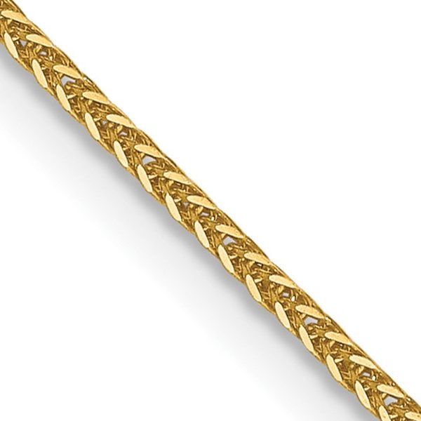 14K Yellow Gold Wheat Chains