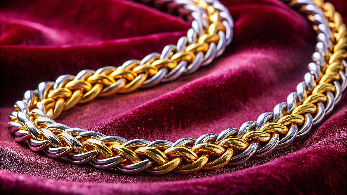 Men's curb chain