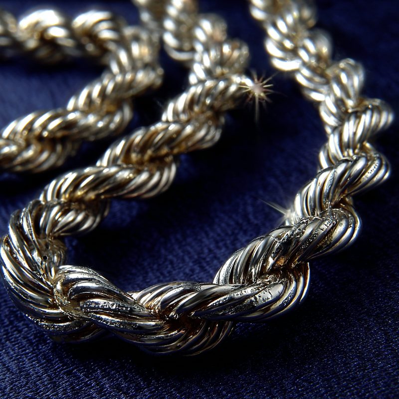 Rope Chains in gold and platinum