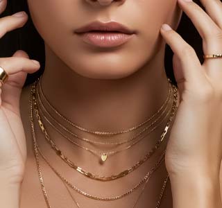 Ladies 14K Gold Chains